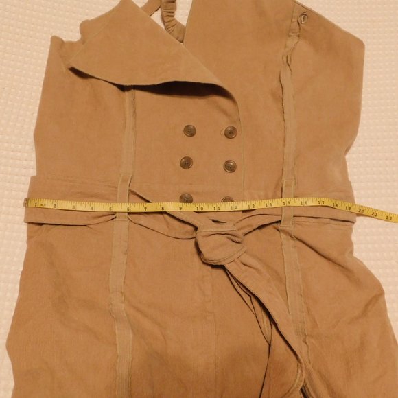 Corduroy Wide Leg Jumpsuit by Yannik MAKING THE CUT sz 2X NWT - Picture 9 of 13